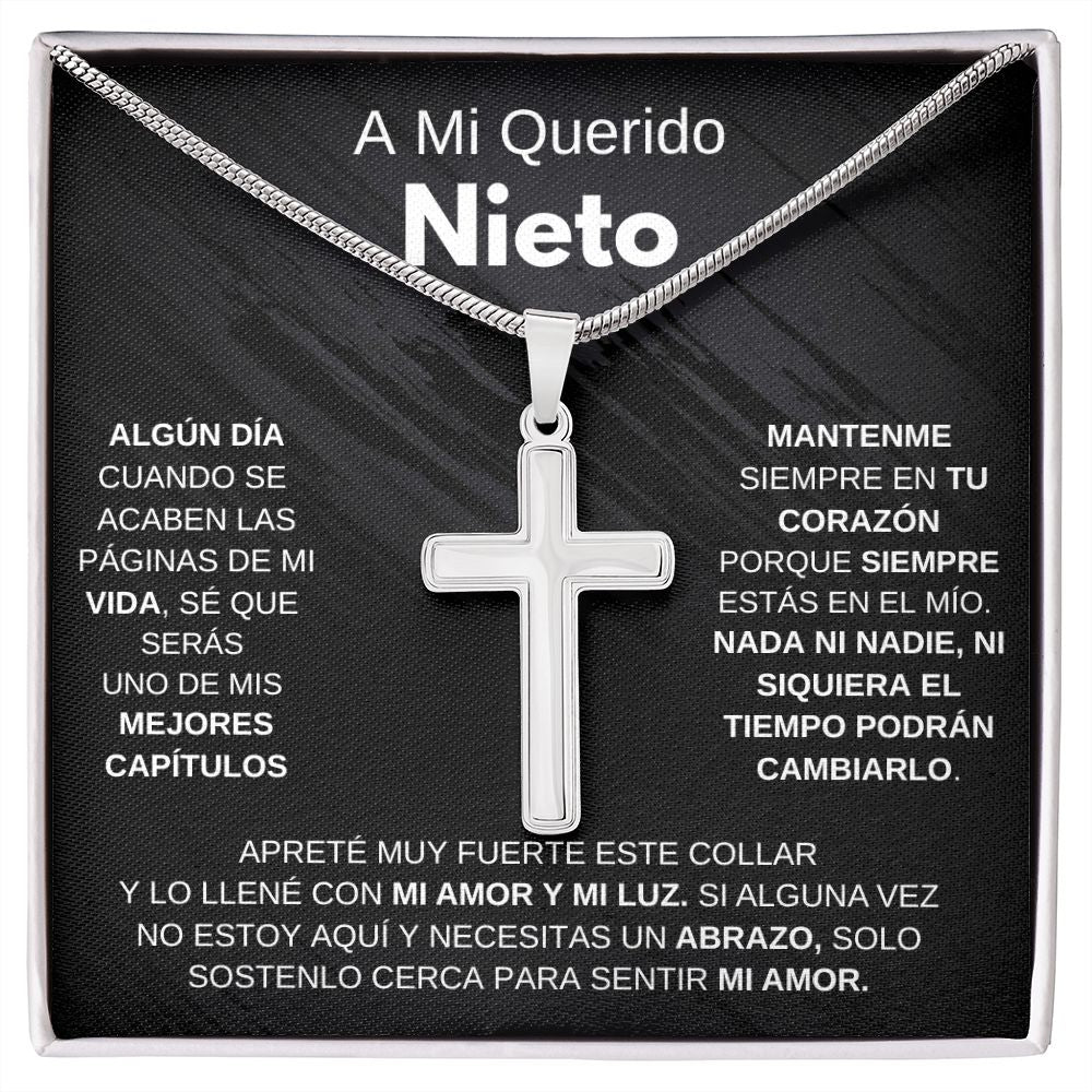 A Mi Querido Nieto - Collar De Cruz