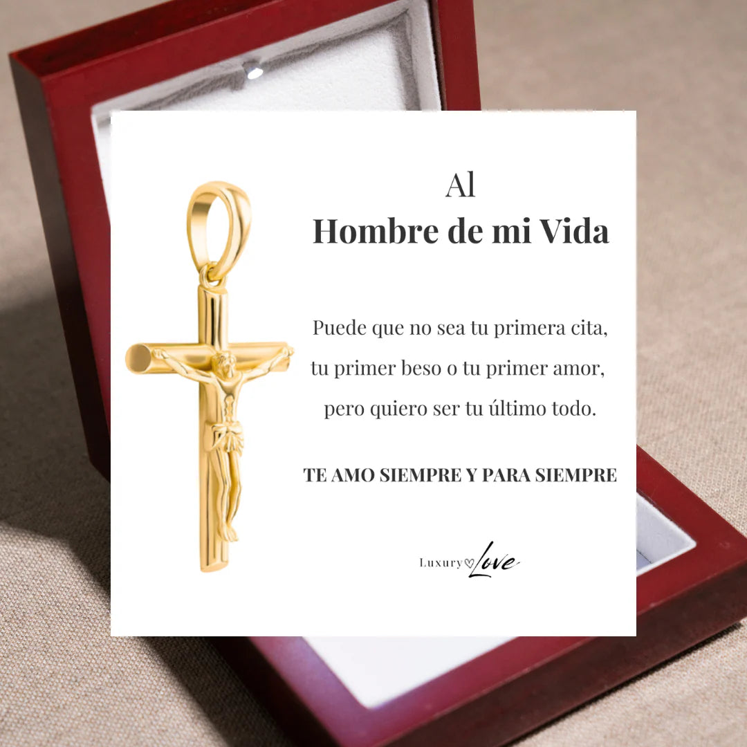 REGALO PARA MI HOMBRE (Escoge Collar Y Nota + Caja Con Luz)