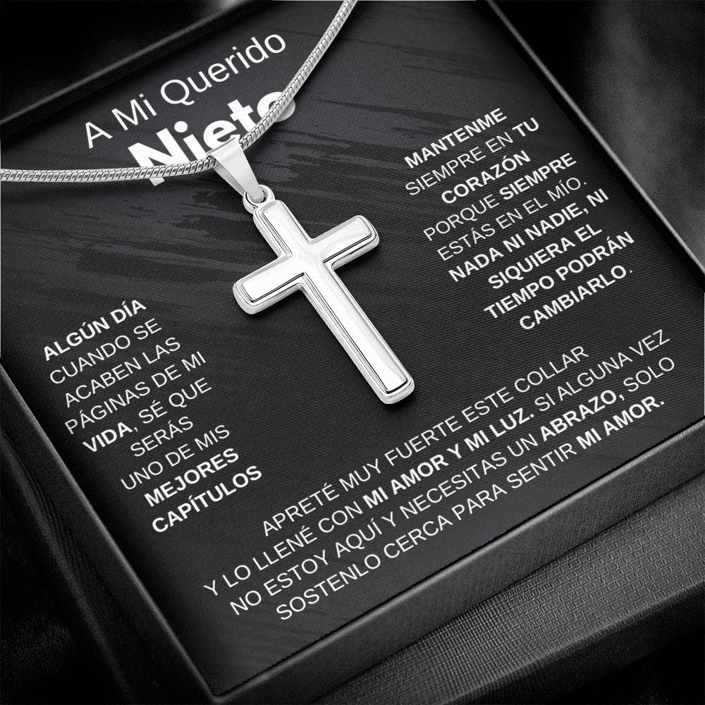 A Mi Querido Nieto - Collar De Cruz