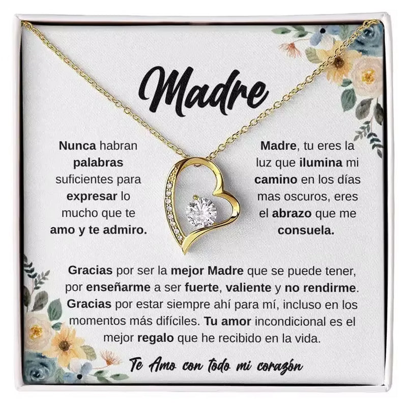 2023 New Love Heart Necklace for Mom Women Mother'S Day Birthday Christmas Gift Fashion Jewelry with Box Dropshipping