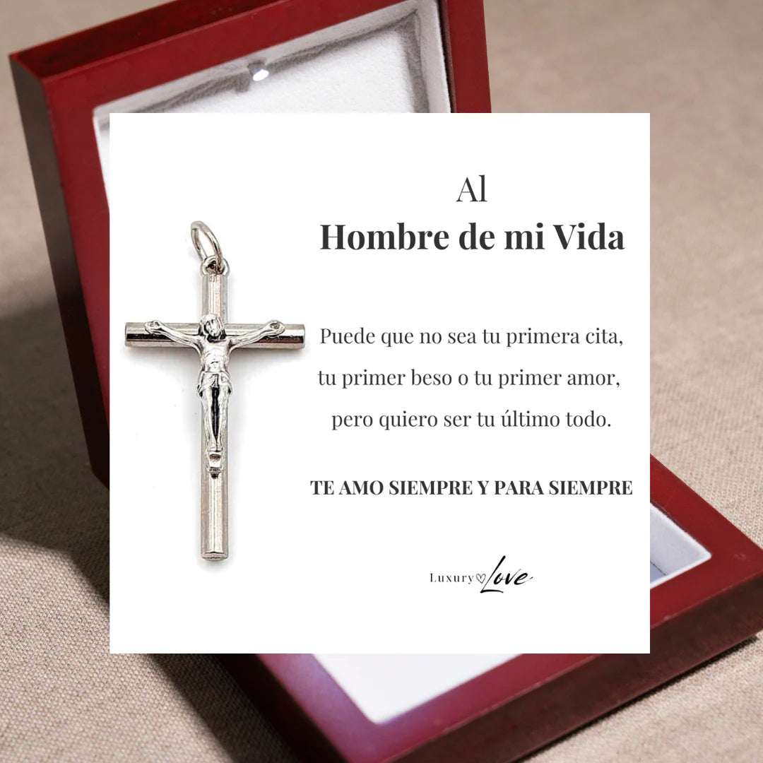 REGALO PARA MI HOMBRE (Escoge Collar Y Nota + Caja Con Luz)