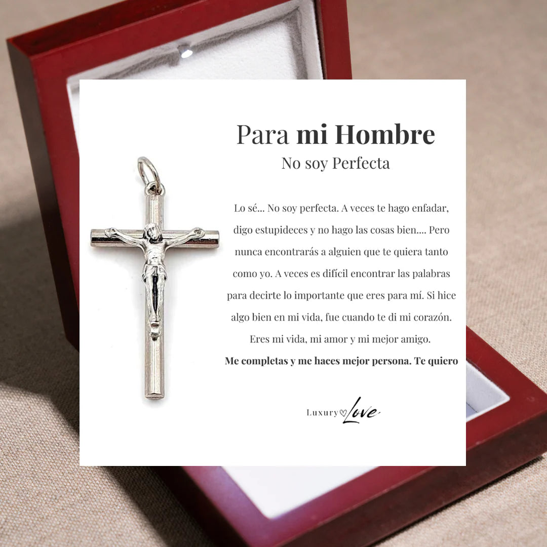 REGALO PARA MI HOMBRE (Escoge Collar Y Nota + Caja Con Luz)